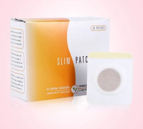 Detox Navel Patch packaging with one patch, promoting natural slimming and detox support for wellness.